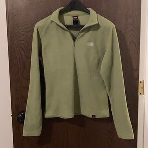 North Face 1/3 Zip Sweater
